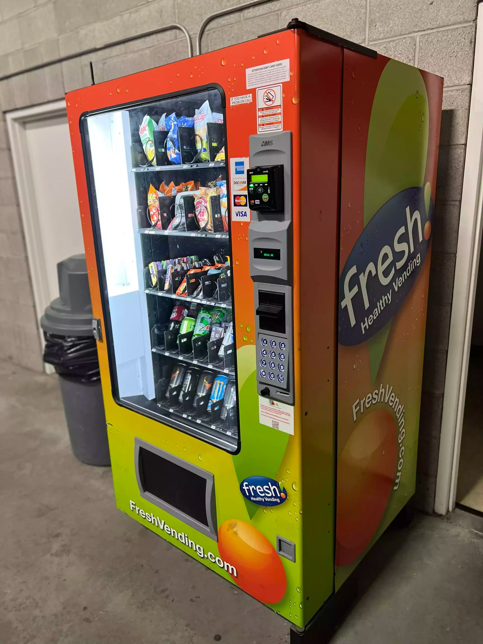 Rocky Mountain Vending machine serving a Utah business